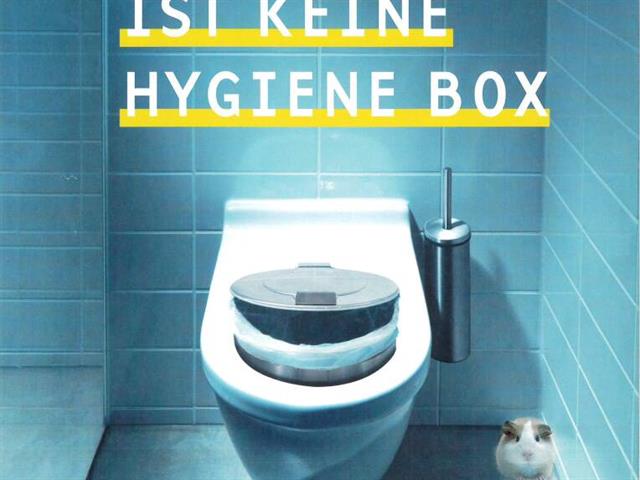 Keine Hygiene-Box